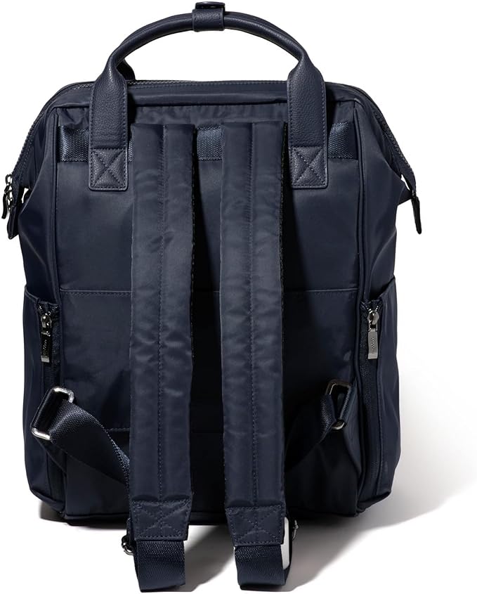 Baggallini Chelsea Laptop Backpack, French Navy Twill