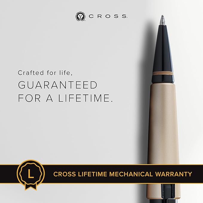 Cross Edge Matte Hazelnut Lacquer Gel Rollerball Pen