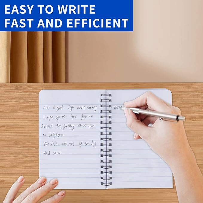 Spiral Notebook 4Pack Pocket Notebook 4.2"x 6.1" Pocket Notepad Small Notebook (4Pack Spiral Notebook)