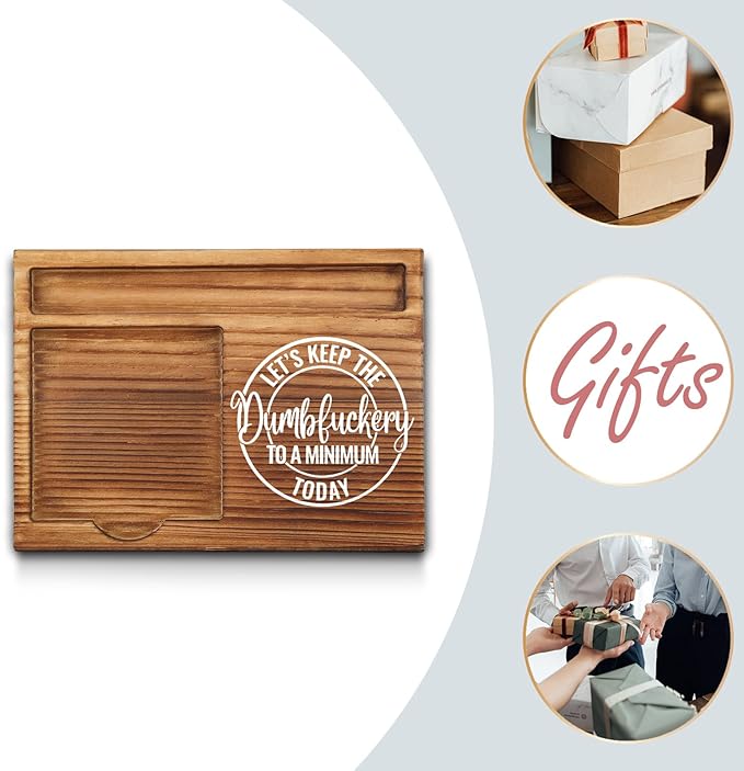 Funny Sticky Note Holder, Cute Sticky Note Holder, Thank You Appreciation Gifts Friends Women Men Coworkers Office Desk Self-Stick Note Pad Holders GSH411