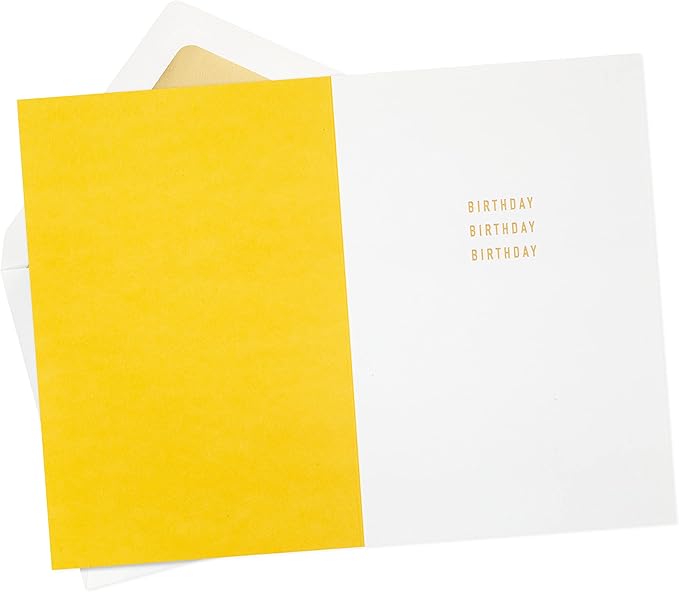 Hallmark Signature Birthday Card (Happy Happy Happy)