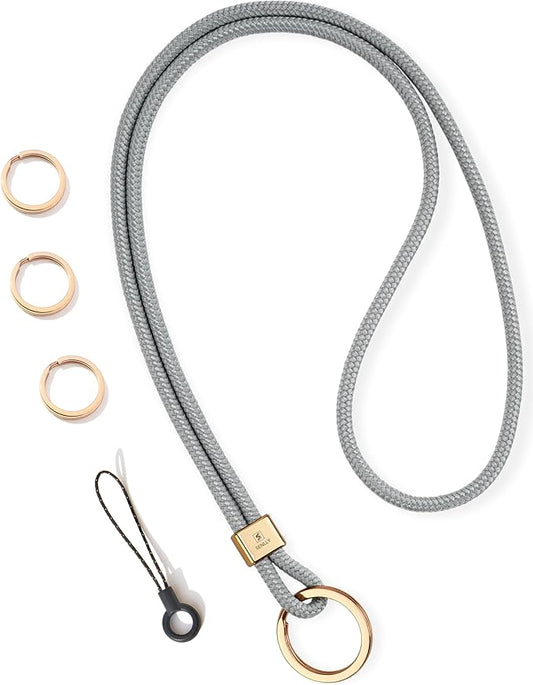 SENLLY Neck Lanyard Strap for Keys, Original Minimalist Design KeyChain Holder