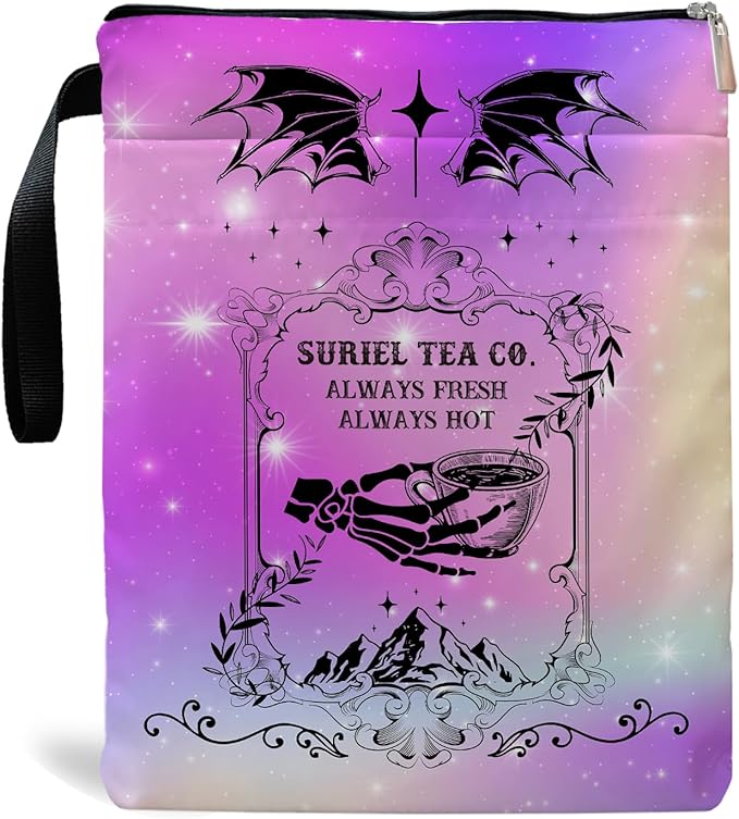 Romantasy Dark Academia Dragons Book Sleeve, Fantasy Novel Reader Gift, Bookish Gifts, Book Inspired Gift, Paperback Book Protector Book Cover Dragons Lovers Gifts