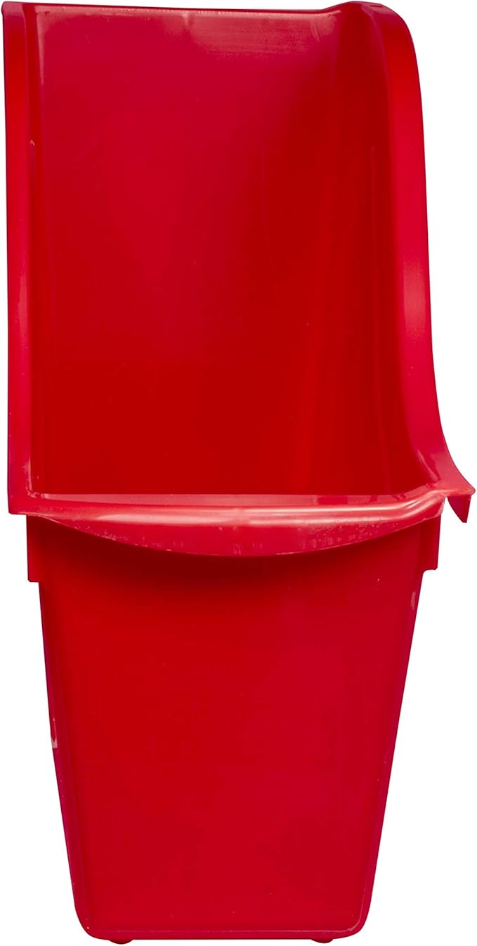 Storex 70113U06C Small Book Bin, 11.75 x 4.5 x 8.5 Inches, Assorted Colors, Color Assortment WILL Vary, Case of 6, Multicolor, Classroom Assortment