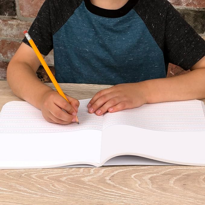 Mead Primary Composition Book, Ruled, Grades K-2, 100 Sheets, 7-1/2" x 9-3/4", 4 Pack (610053-ECM)