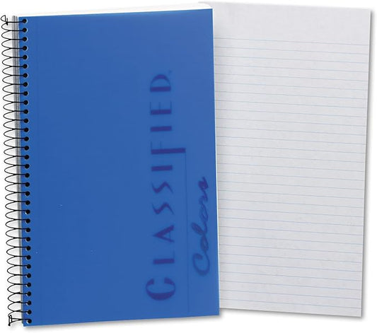 TOPS Memo/Subject Notebooks (73506), Indigo,Blue,8 1/2" x 5 1/2"