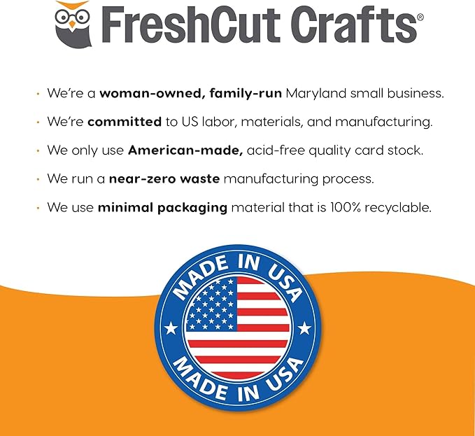 FreshCut Crafts 140 Piece Shamrock Cutouts Set: Pre-Cut Green Irish Clover Shapes for School Supplies, Decorating Themed Events Bulletin Board & St. Patrick's Day Decor, US Made Quality Card Stock