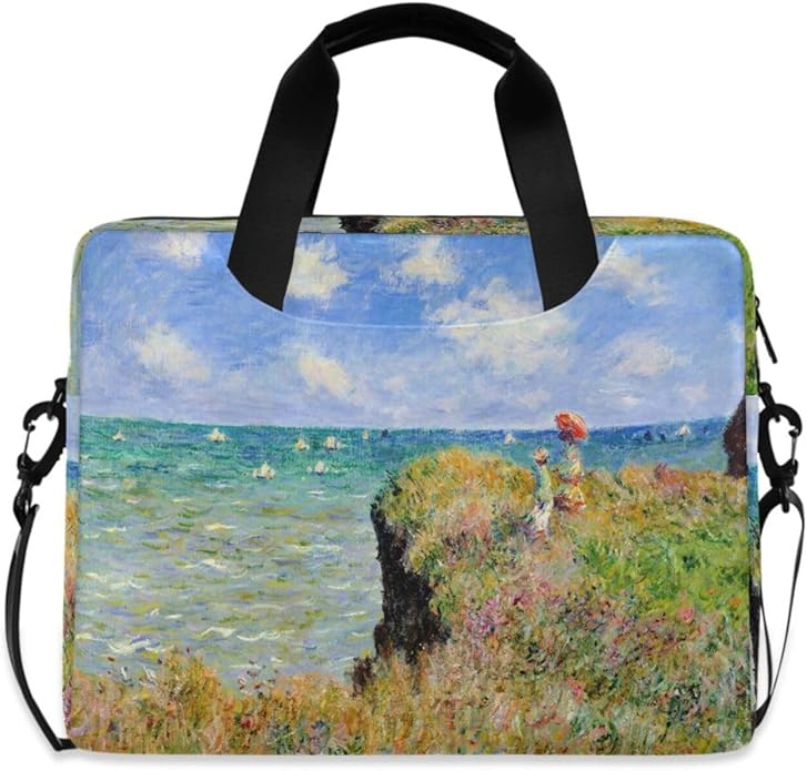 WIHVE Laptop Shoulder Bag 15 14 13inch Laptop Case Bag for Women Men