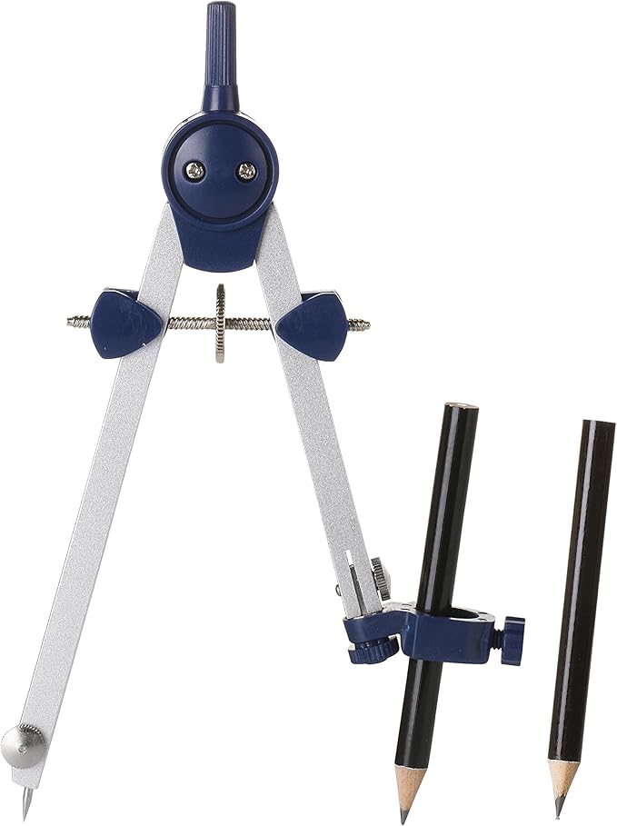 Mr. Pen- Compass for Geometry, Compass with Pencil, Compass Drawing Tool, Drawing Compass, Math Compass, Drafting Tools, Drawing Tools, Geometry Compass, Circle Drawing Tool, Geometry Set