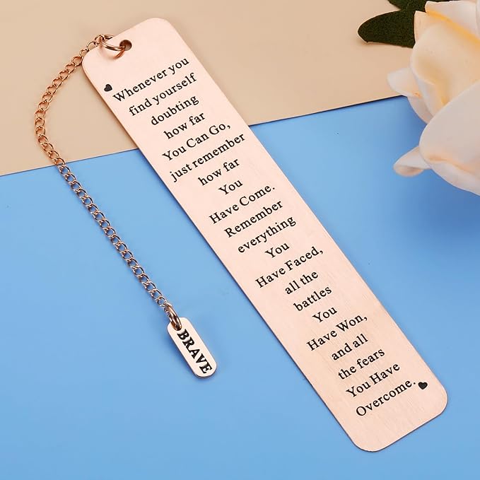 Sobriety Gifts for Women Men Recovery Sympathy Bookmark Stay Strong Post Surgery Gifts Addiction Recovery AA Warrior Gift Cancer Survivor Gift for Women Patient Inspirational Christmas Graduation Gift