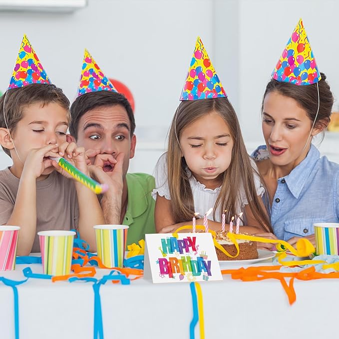 Joyberg 32 PCS Happy Birthday Cards Bulk with Envelopes, 4x6 Assorted Birthday Cards