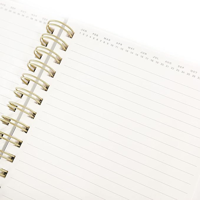 Graphique Peanuts "Happy Thoughts" Hard Bound Journal - 160 Ruled Pages, Vintage Peanuts Cartoon Cover w/"Happy Thoughts" Message Embellished w/Gold Foil, 6.25" x 8.25" x 1"