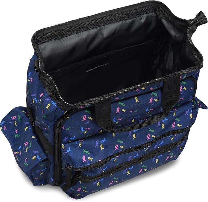 Nurse Mates Ultimate Nursing Bag | Multiple Compartments | Interior Laptop Compartment | Durable Zippers