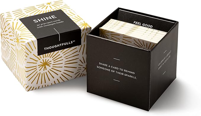 Compendium ThoughtFulls Pop-Open Cards — Shine — 30 Pop-Open Cards, Each with a Different Inspiring Message Inside