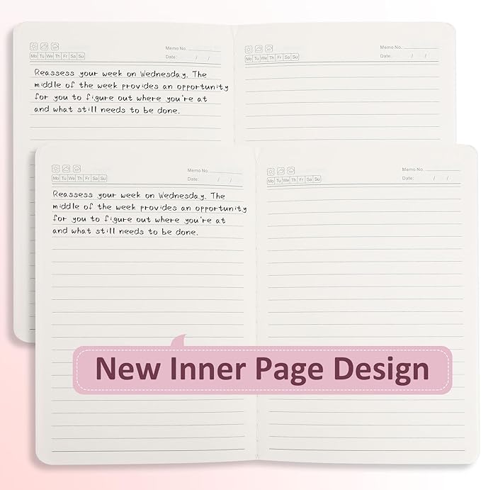 Ddaowanx 48 Pack A5 Colorful Notebooks, 6 Cute Colors Journals for Writing, 72 Pages, 8.3x5.5 Inch, with Lined Paper Travel Writing Notebooks Journal Gifts for Students(Lined-48pack, Gradient)