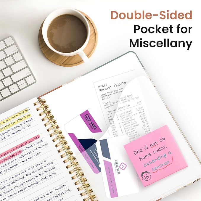 Pretty Cute Lined Spiral Journal Notebook for Women, Aesthetic College Ruled Notebook for Work & Note Taking, A5 Hardcover Journal for Writing, 140 Pages, Abstract