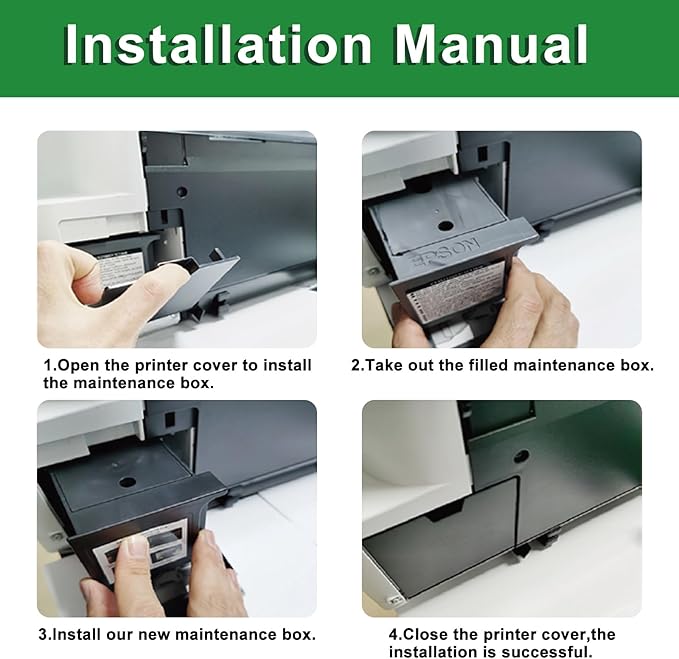 F570 S2100 C13S210057 Remanufactured Maintenance Box Replacement for SureColor SC-F570 SC-F571 SC-T2100 T2170 T3170 T3170M T3170X T5130 T5160 T5170 T5170 Printer