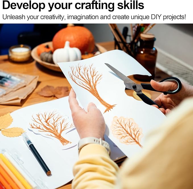 Joyberg 200P White Cardstock 8.5 x 11, 230gsm Cover Cardstock Paper, 85 Lb Heavy Card Stock for Printer, Card Stock Paper for Invitations, Scrapbooking, Crafts, Diy Cards, Decoration, Drawing