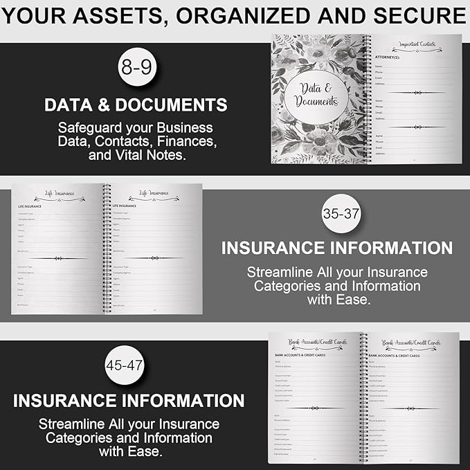 Sorry, It's Your Problem Now, Because I'm Dead, End of Life Planner, Guided Final Arrangements End of Life Planner Organizer Notebook, Interesting Notebook Book Notepad