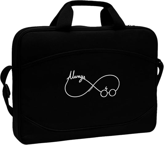 TOOLOUD Always Infinity Symbol 15" Dark Laptop/Tablet Case Bag