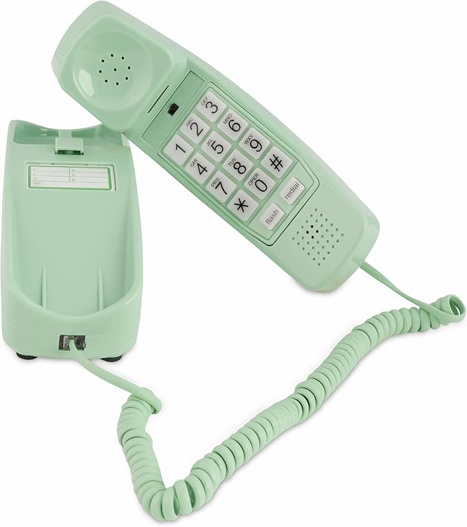 iSoHo Big Button Corded Phone for Seniors – Easy-to-Use Landline with Lighted Keypad, Ergonomic Handset & No Power Needed – Retro Home Phone for Elderly, Visually Impaired & Hard of Hearing