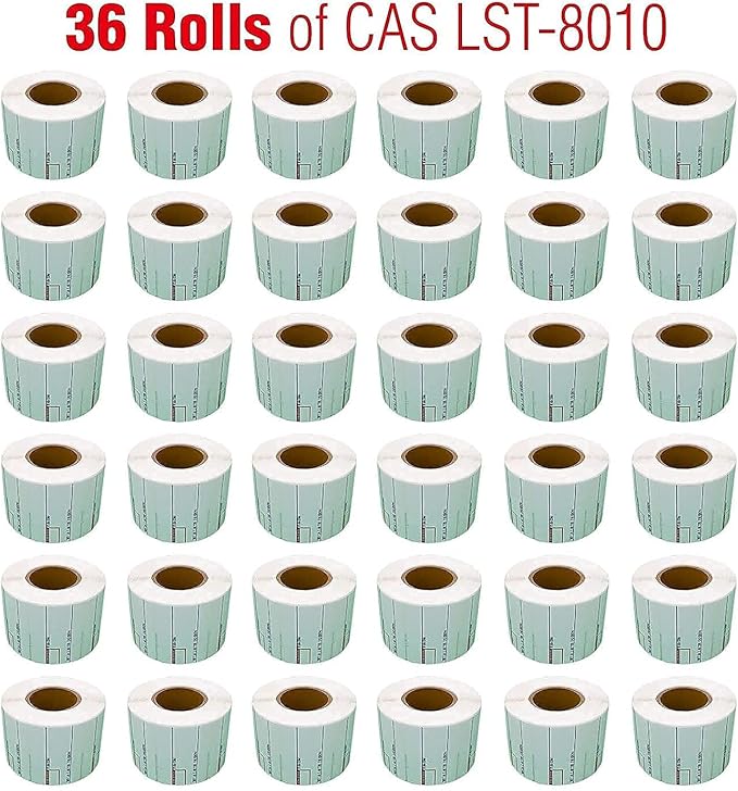 LST-8010 Printing Scale Label, 58 x 40 mm, UPC 36 Rolls Per Case. Lower Price Than 12 Rolls. Try it.