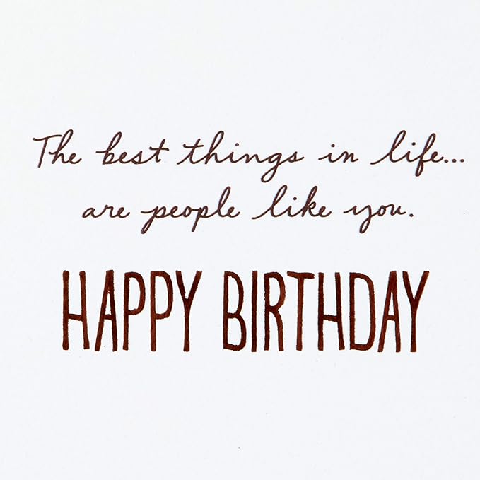 Hallmark Birthday Card (Watercolor Mountains)