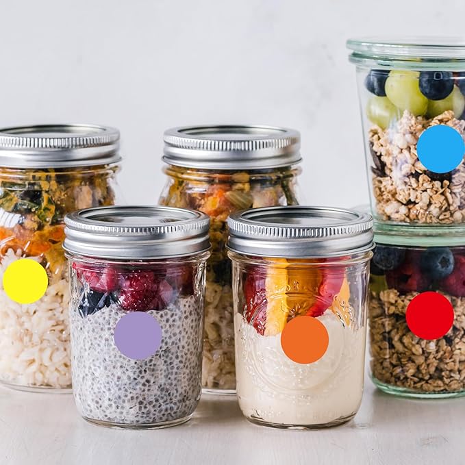 Dot Stickers,Pack of 2400 Round Color Coding Circle Dots Stickers Labels (3/4",Blue)