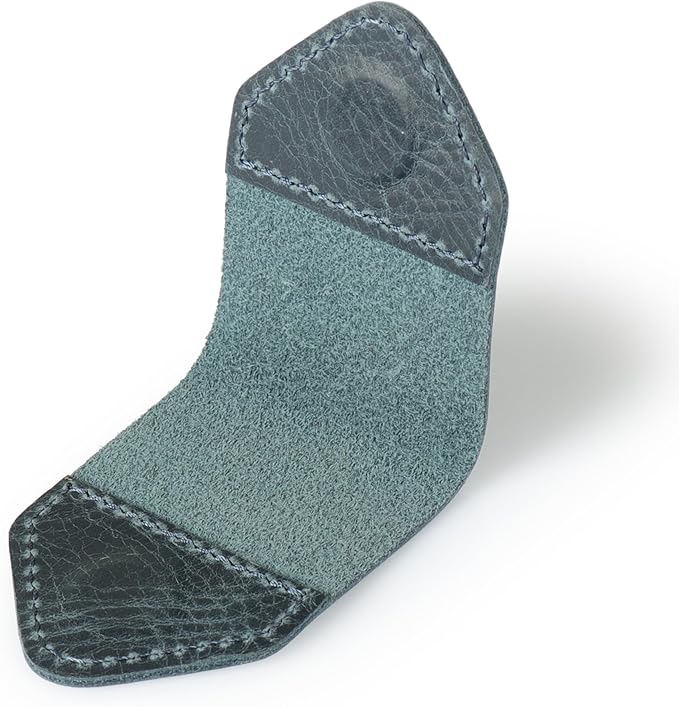 Londo Genuine Leather Handmade Bookmark (Set of 2) (Magnetic, Blue)