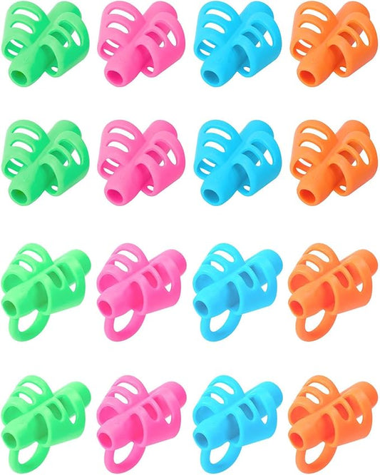 SANNIX 16 PCS Pencil Kids Grips for Kids Handwriting, Grip Posture Correction Training Pen Writing Aid Tool for Kids Toddler Preschools Children Adults Students