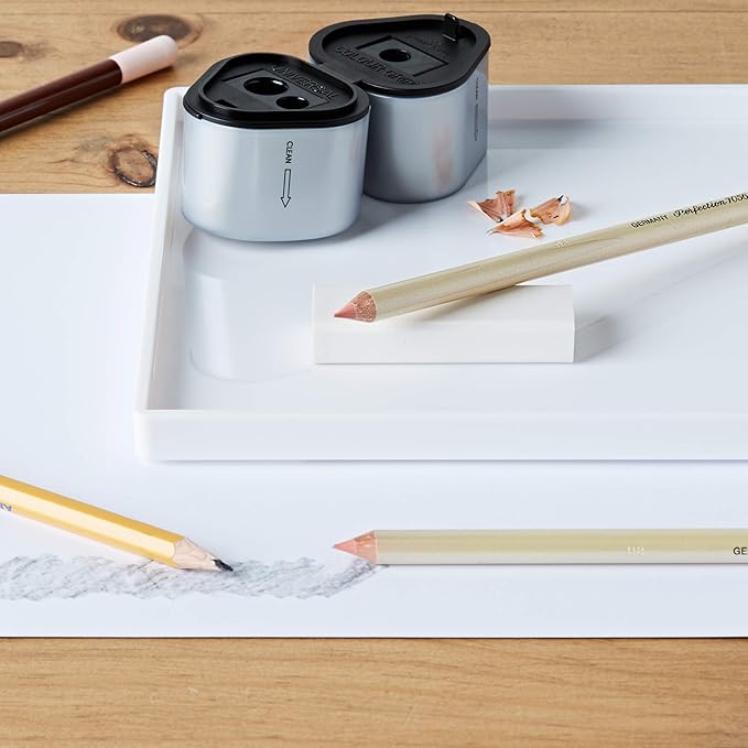 Faber-Castel Eraser Pencils, 2-Pack, 2 Count (Pack of 1), Multicolor