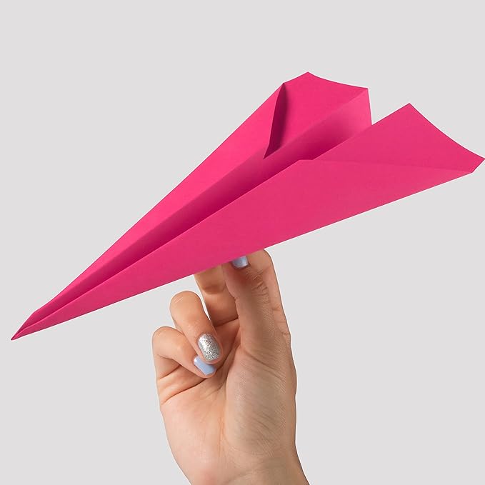 JAM PAPER Colored 24lb Paper - 90 gsm - 8.5 x 11 - Ultra Fuchsia Pink - 100 Sheets/Pack