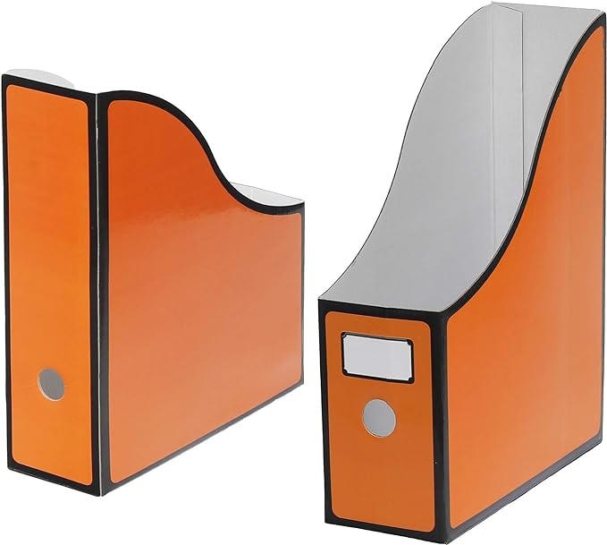 Simple Houseware Classroom Magazine File Holder Organizer Box - 6 Pack