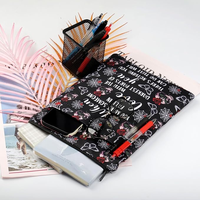 Haunting Adeline Inspired Gift Haunting Adeline Book Sleeve Ha-unting Ad-Eline Reader G-ift Lovers Gi-ft for Book Nerds (ScareThemAwayBS)