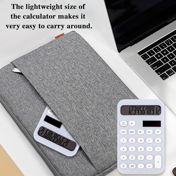 Small Calculator Basic Calculator Cute School Supplies for Girls Purple Desk Accessories Kids Calculator Desktop Calculator Pocket Calculator Office Desk Accessories Solar Calculator Small