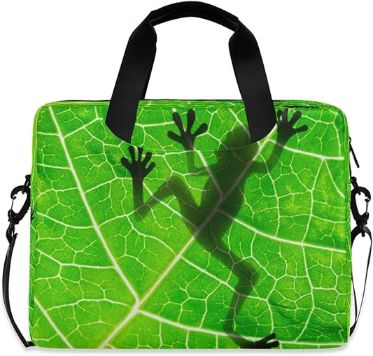 Frog Laptop Messenger Bag Case Sleeve Briefcase for Men Women