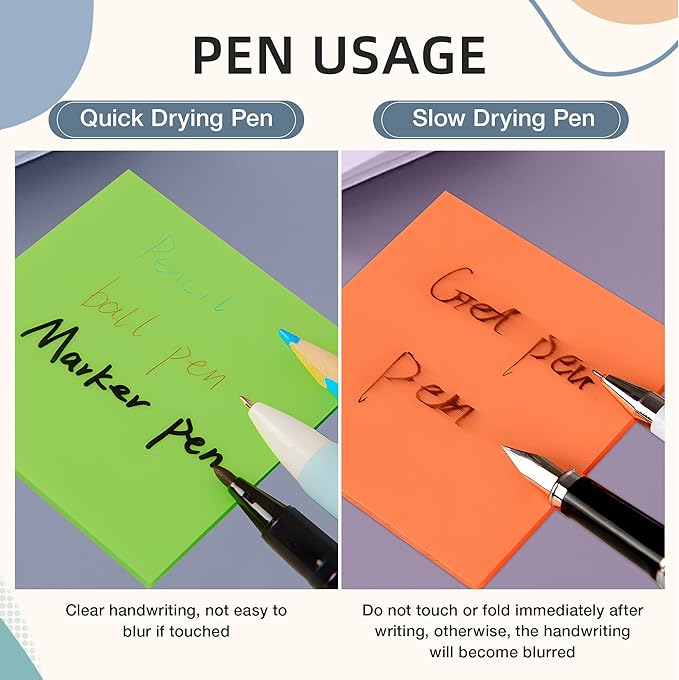 Golcellia Transparent Sticky Notes, See Through Sticky Notes, Pastel Colorful Clear Sticky Notes-700 Sheet Pack(13 Colors, 3X3inch) Annotating Books Repositionable Translucent Sticky Notes