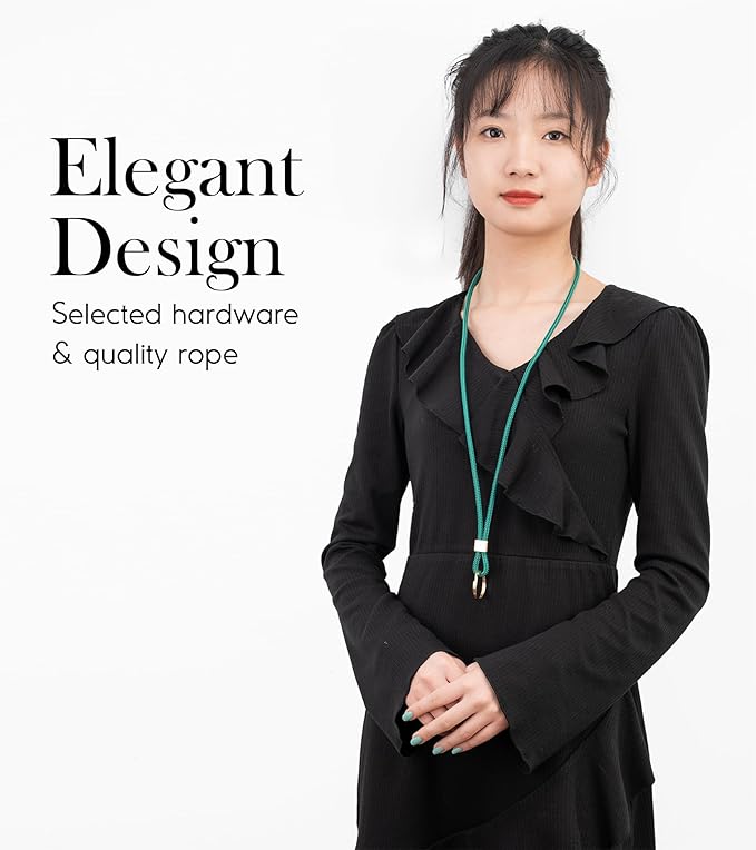 SENLLY Neck Lanyard Strap for Keys, Original Minimalist Design KeyChain Holder