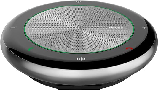 Yealink Teams Certified Speakerphone Wireless Speaker with Microphone Bluetooth for Conference Meeting CP700 Noise Reduction Home Office 360° Voice Pickup (Package Without dongle)