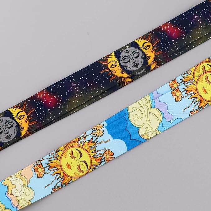 Yiflin Cute Neck Lanyard for Keys, Wallet, Id Card Holder, Cool Keychain Lanyard for Women, Men, Teacher