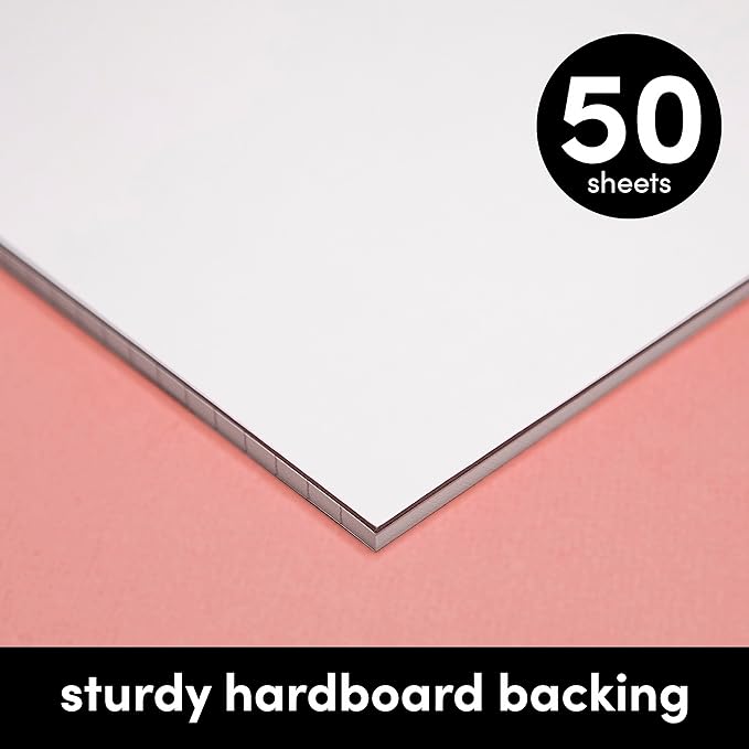 PAPERAGE Lined Legal Pads, (Jewel Tone), 6 Pack, 50 Sheets Each, Wide/Legal Ruled, Note Pads, Paper, 5 inches x 8 inches