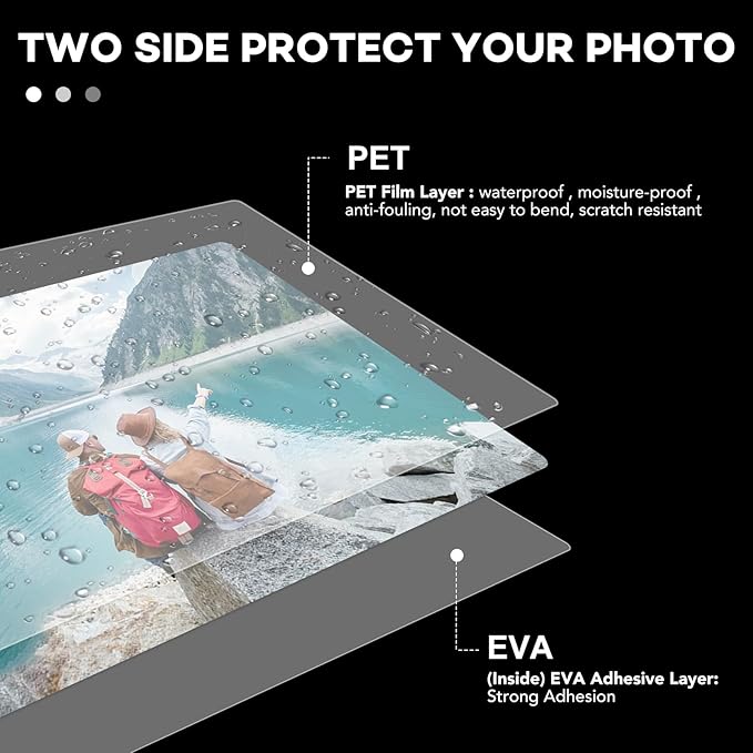 600 Pack Laminating Sheets, Holds 8.5 x 11 Inch Sheets, 3 mil, 9 x 11.5 Inches Thermal Laminating Pouches Lamination Sheet Paper for Laminator, Clear, Letter Size, Office and School Supplies