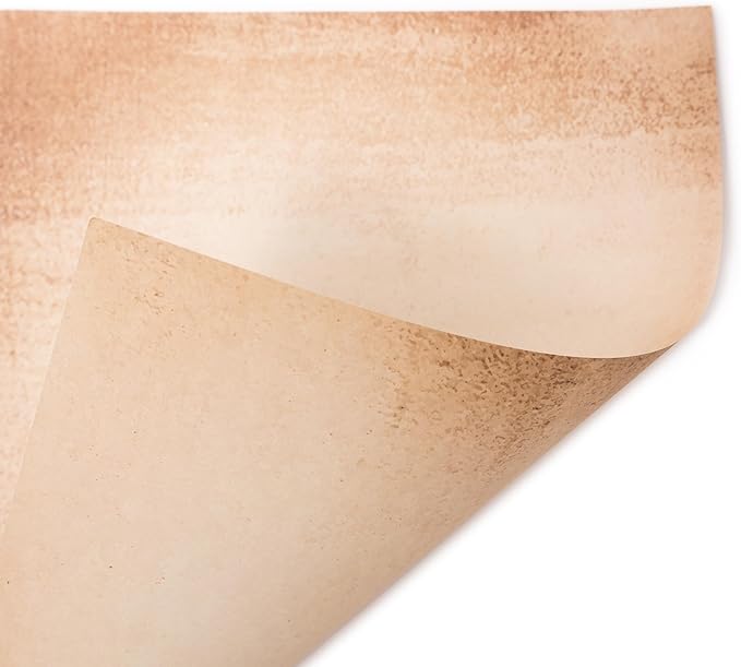 50 Pack Decorative Vintage Paper | Vintage Stationary Paper | Use for Creating Timeless Writing, Drawing, Sketches, Painting Projects | Ink Jet and Laser Printer Friendly | 8.5 x 11 Inches 50 Sheets