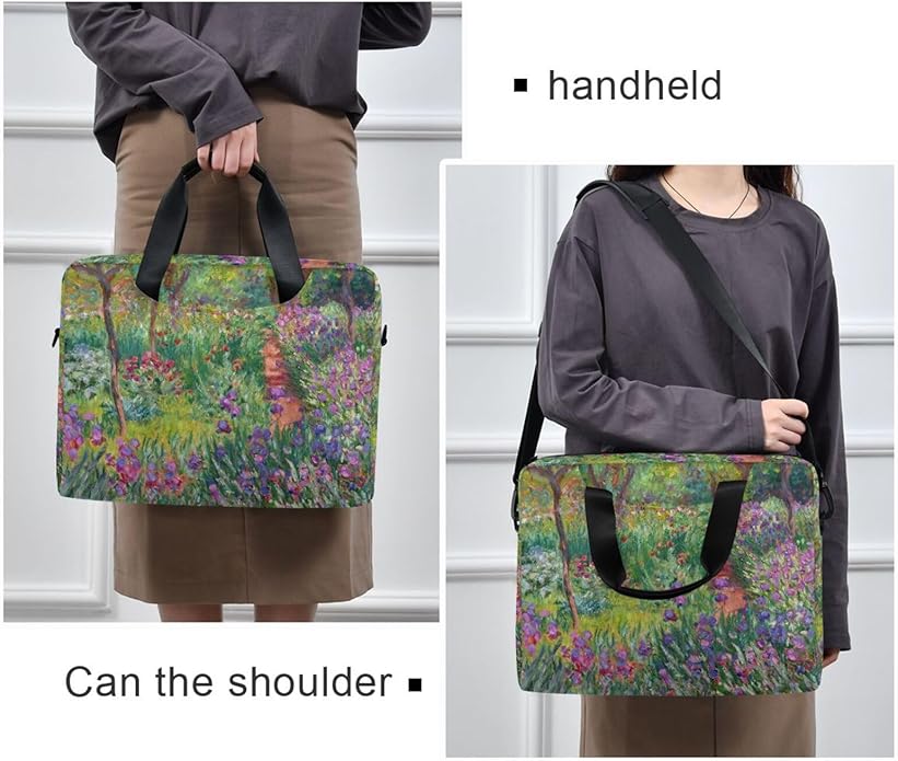 WIHVE Laptop Shoulder Bag 15 14 13inch Laptop Case Bag for Women Men