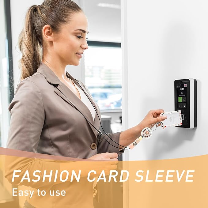 Teacher Lanyard with ID Holder, Leopard Print Rainbow Inspirational Quote Badge Holder with Beaded Adjustable Lanyard, Teacher Appreciation Gifts