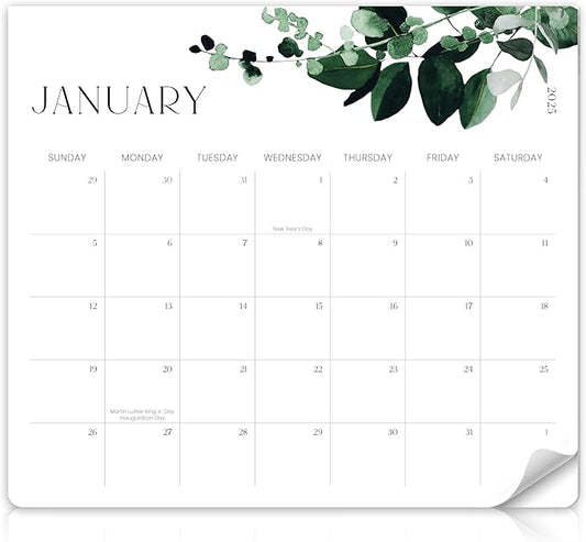 Beautiful 2025-2026 Magnetic Fridge Calendar - Runs From January 2025 Until July 2026 - The Perfect Monthly Refrigerator Calendar for Easy Organizing