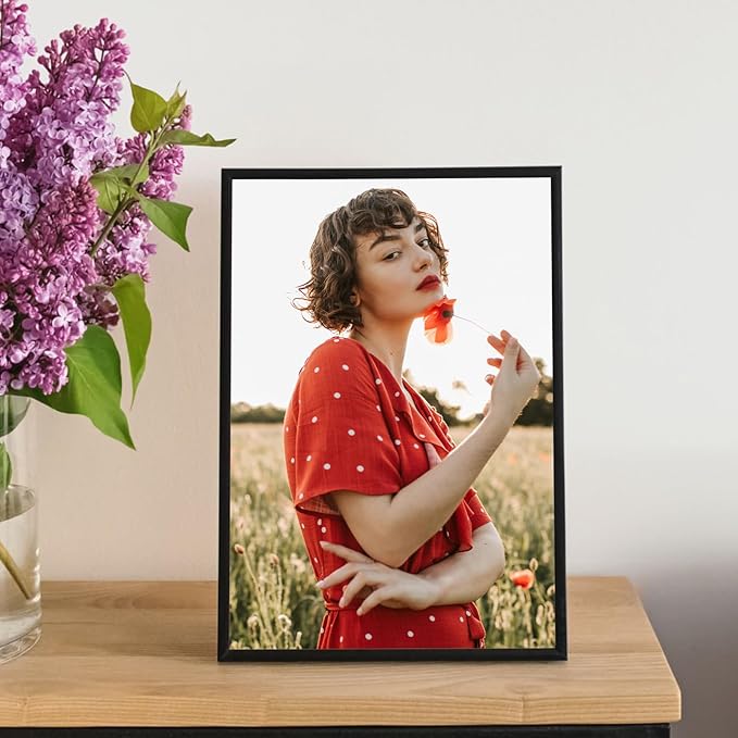 ZBEIVAN 8.5x11 Photo Paper, Glossy Printer Paper 100 Sheets, 8.5 x 11 Inkjet Printer Photo Paper for Dye Ink, 200 GSM