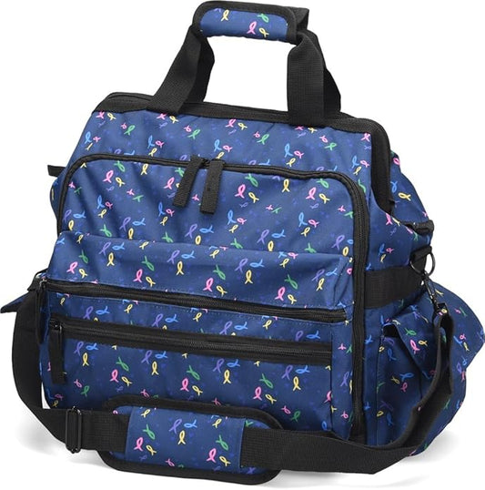 Nurse Mates Ultimate Nursing Bag | Multiple Compartments | Interior Laptop Compartment | Durable Zippers