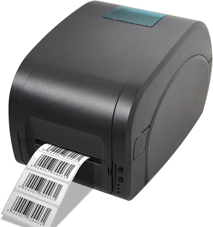 Hybsk 2x1 inch Direct Thermal Labels for Barcodes, Address, Compatible with Rollo Label Printer & Zebra Desktop Printers (2"x1",2 Rolls White)