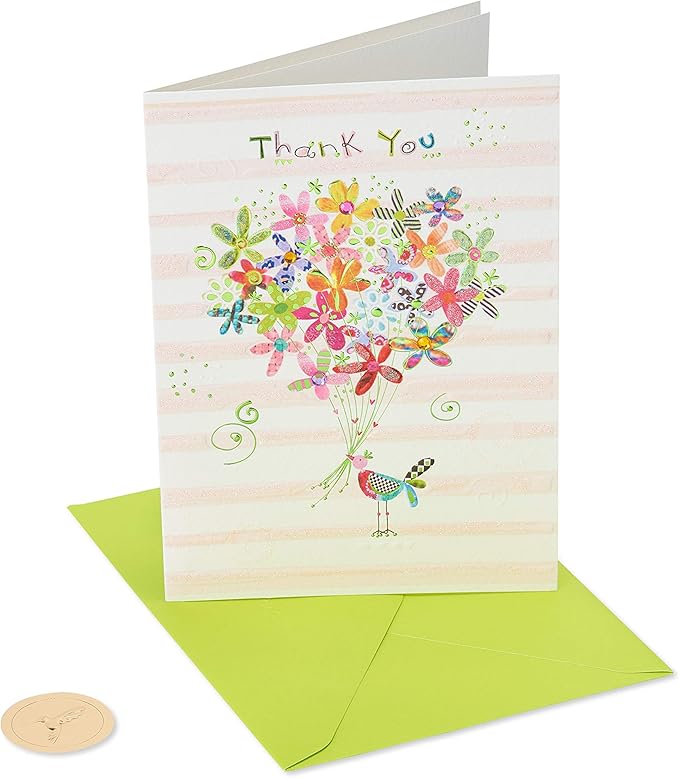 Papyrus Thank You Card - Designed by House of Turnowsky (Bunches and Bunches)
